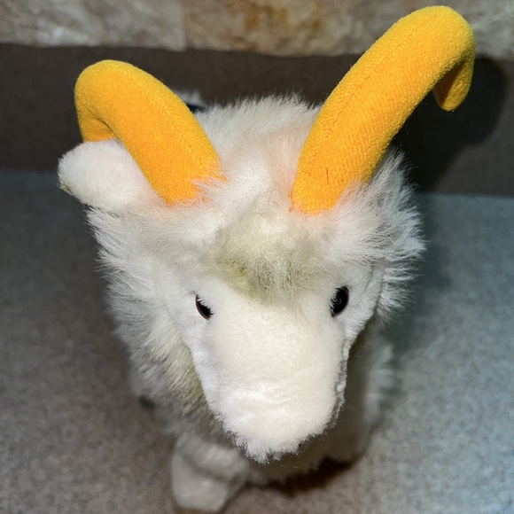 Vintage 1978 U.S. Navy Academy Mascot Billy the Goat Plush Stuffed Ram - Dakin - Picture 13 of 16
